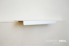 Load image into Gallery viewer, Facet deurgreep Semi-greeploos Zilver - Straight