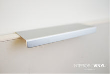 Load image into Gallery viewer, Facet deurgreep Semi-greeploos Zilver - Straight