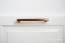 Afbeelding in Gallery-weergave laden, Block deurgreep Aluminium Geborsteld Messing