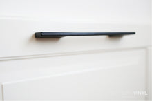 Load image into Gallery viewer, Flat deurgreep Mat Zwart