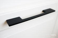 Load image into Gallery viewer, Flat deurgreep Mat Zwart