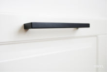 Load image into Gallery viewer, Block deurgreep Mat Zwart - Heavy