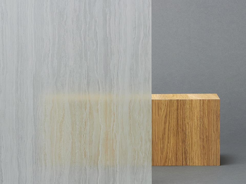 3M Fasara Raamfolie - Stone Travertine White
