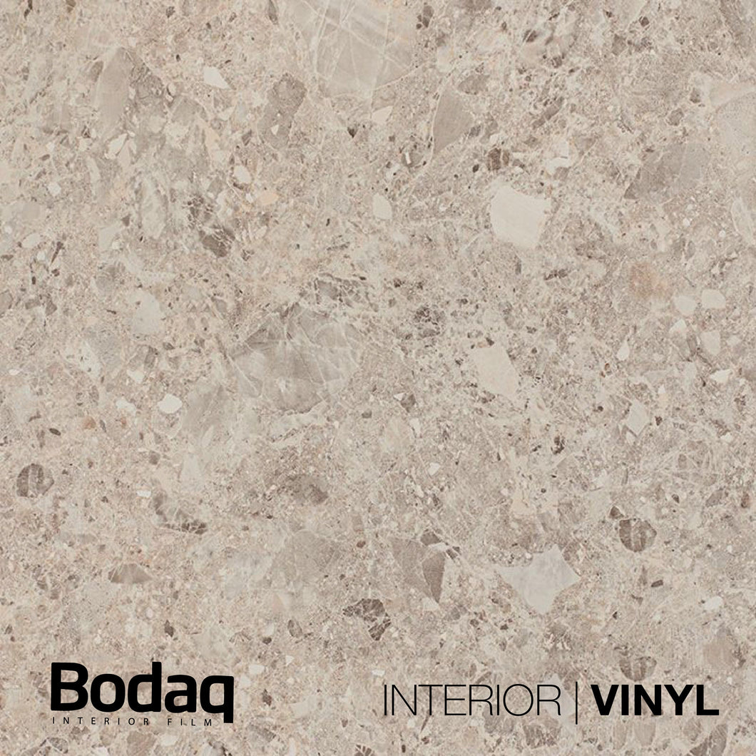 BODAQ Interior Film PM008 Light Terrazzo 1220mm - 2 METER 50% SALE