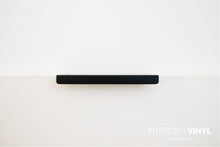 Afbeelding in Gallery-weergave laden, Facet deurgreep Semi-greeploos Zwart - Straight
