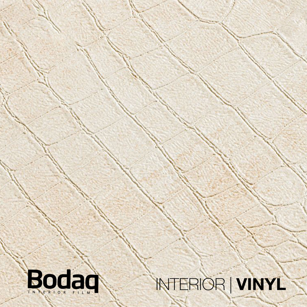 BODAQ Interior Film - Interieurfolie TNS14 Crocodile White Leather